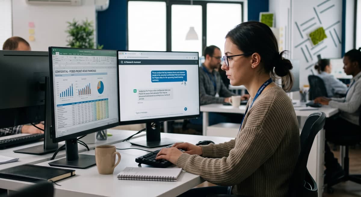Shadow AI and Data Leakage: What Happens to Your Business Data When You Use Third-Party AI Models
