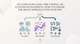 No-Code, Vibe Coding, or Custom Development for Your MVP